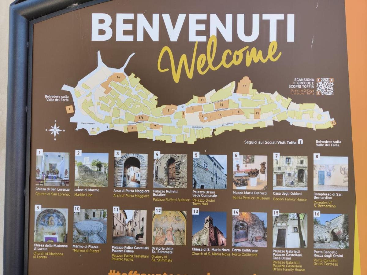 Apartmán La Casa In Piazza Toffia Exteriér fotografie